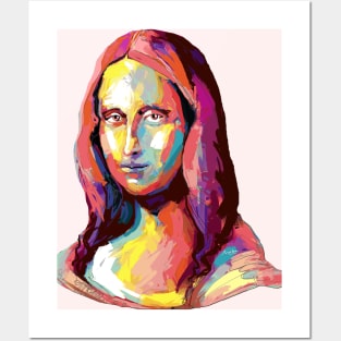 Mona Lisa Posters and Art